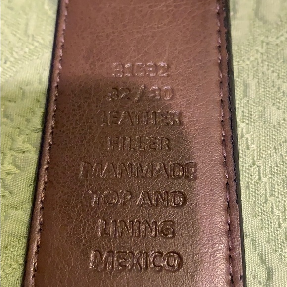 GUC Men’s 32” Brown Belt - Picture 3 of 5